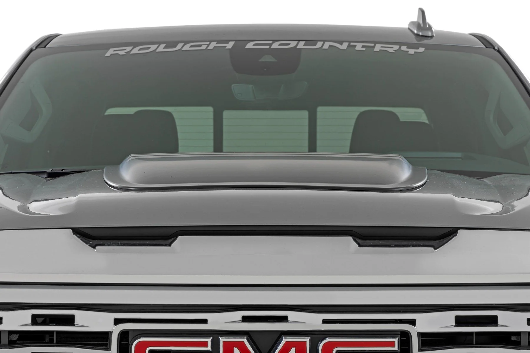 Hood Scoop G9K Satin Steel GMC Sierra 1500 19-24 HS40010-G9K - Image 4
