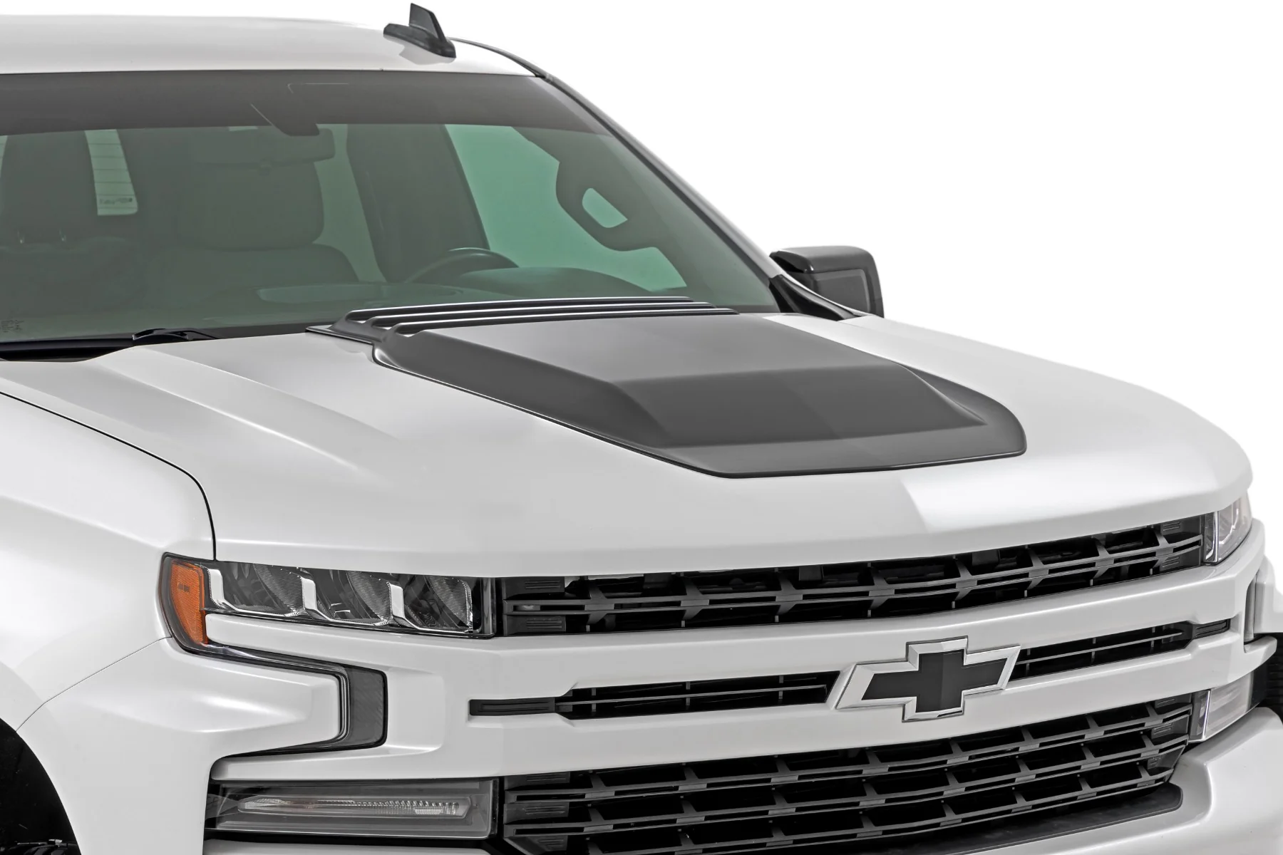 Hood Scoop GXG Tungsten 19-24 Silverado 1500 HS10010-GXG