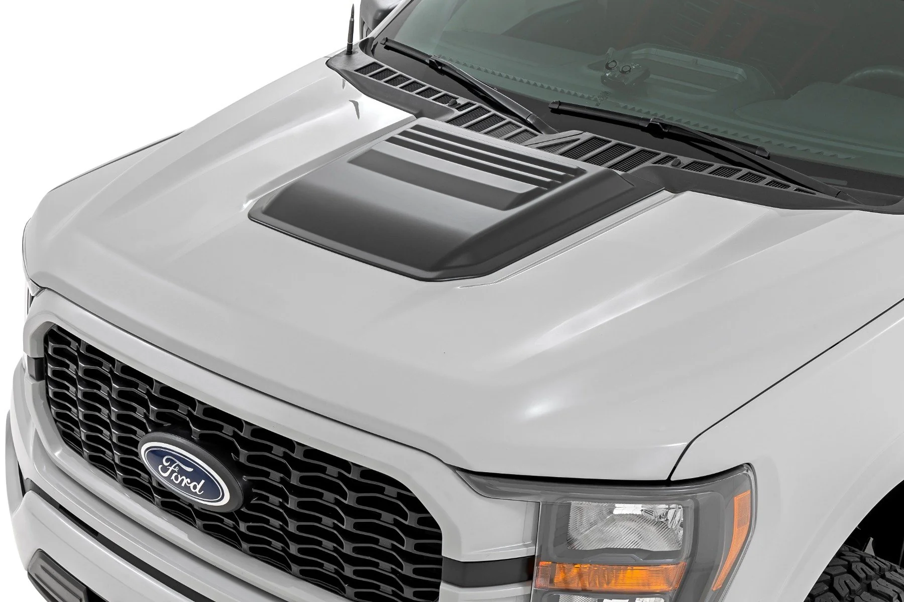 Hood Scoop HX Antimatter Blue Ford F-150 21-24 HS30010-HX