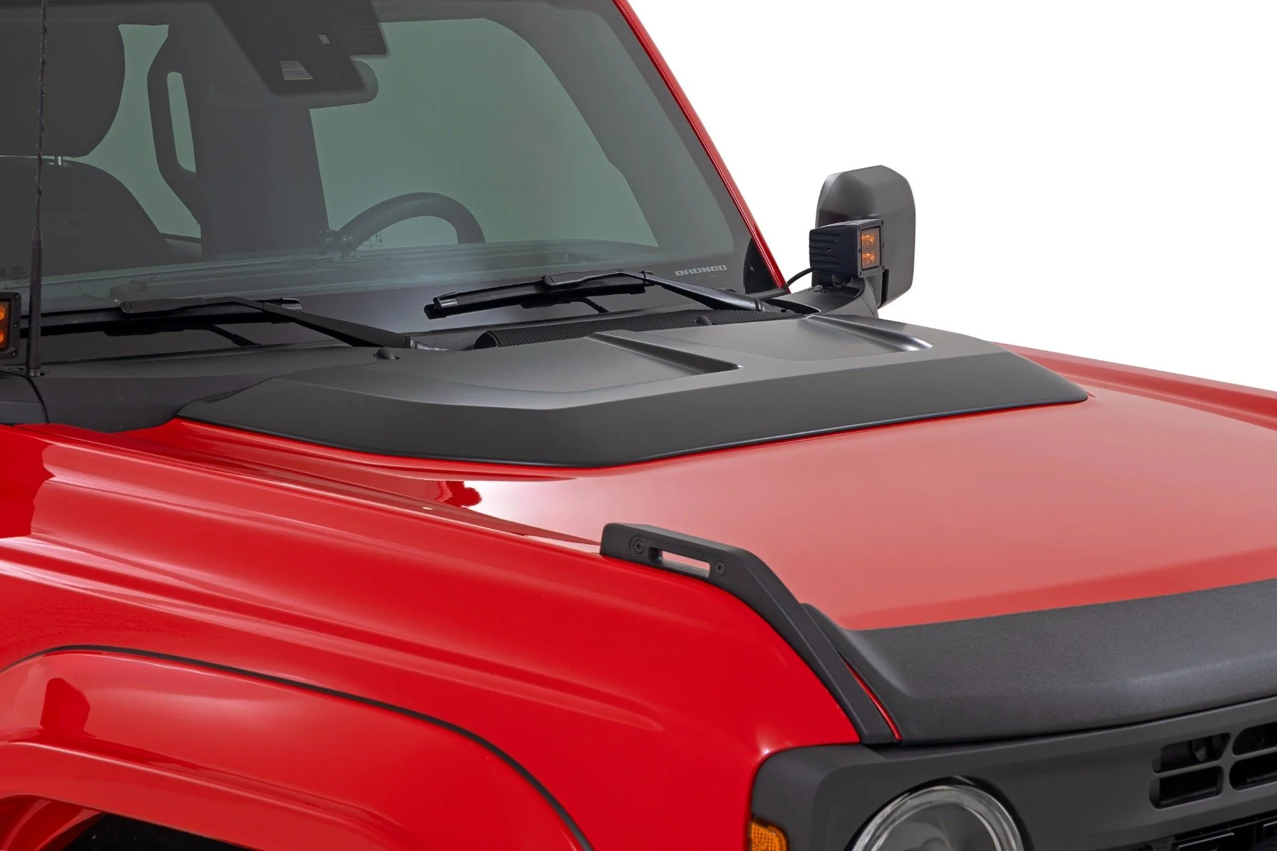 Rough Country Hood Scoop | VA Desert Sand | for Ford Bronco 4WD (2021-2025)