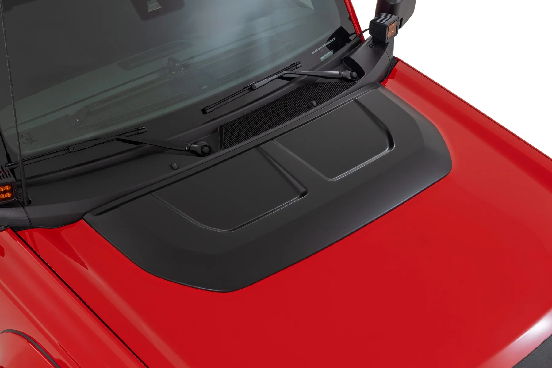 Rough Country Hood Scoop | YZ Oxford White | for Ford Bronco 4WD (2021-2025) - Image 3