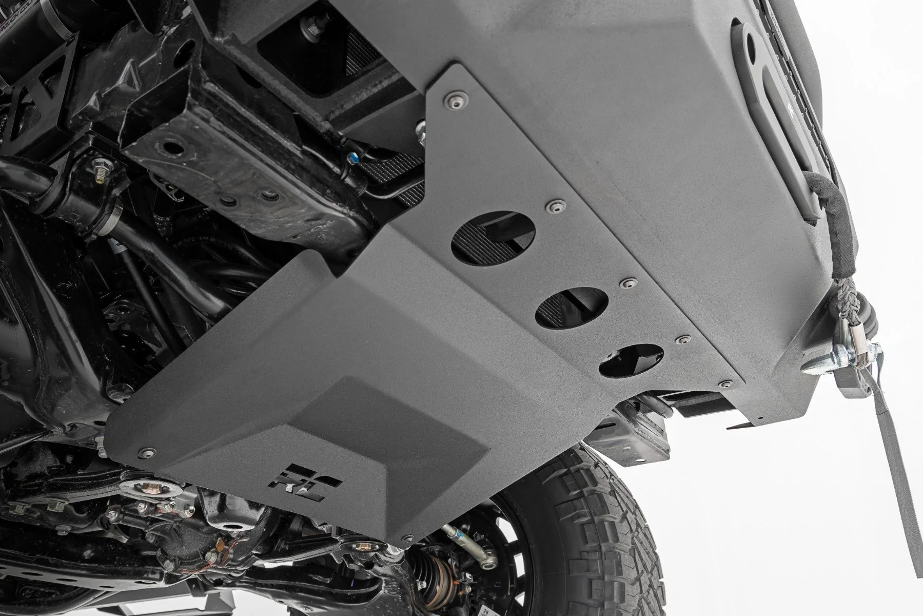 Hybird Bumper W/ Winch Synthetic Rope Toyota Tacoma 4WD 16-23 10717 - Image 5