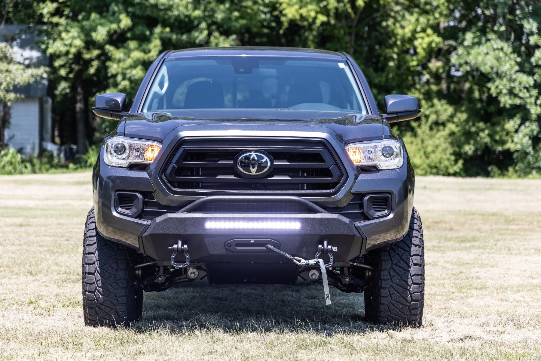 Hybrid Bumper W/ Winch Synthetic Rope Toyota Tacoma 4WD 16-23 10714 - Image 5