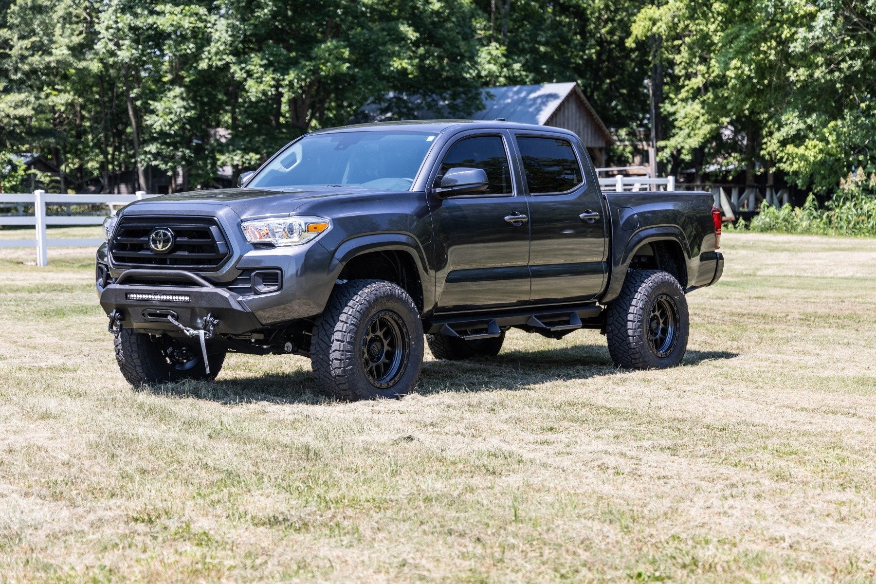 Hybrid Bumper W/ Winch Synthetic Rope Toyota Tacoma 4WD 16-23 10714 - Image 6
