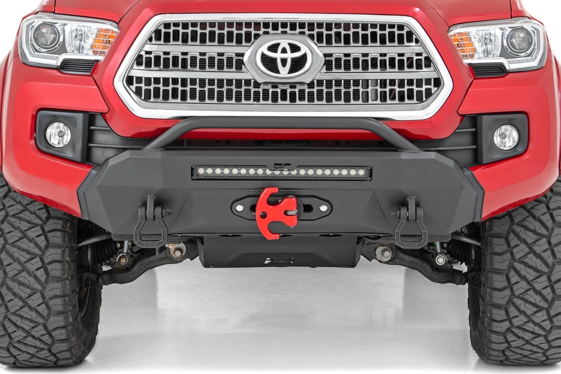 Hybrid Bumper W/ Winch Synthetic Rope Toyota Tacoma 4WD 16-23 10715 - Image 2