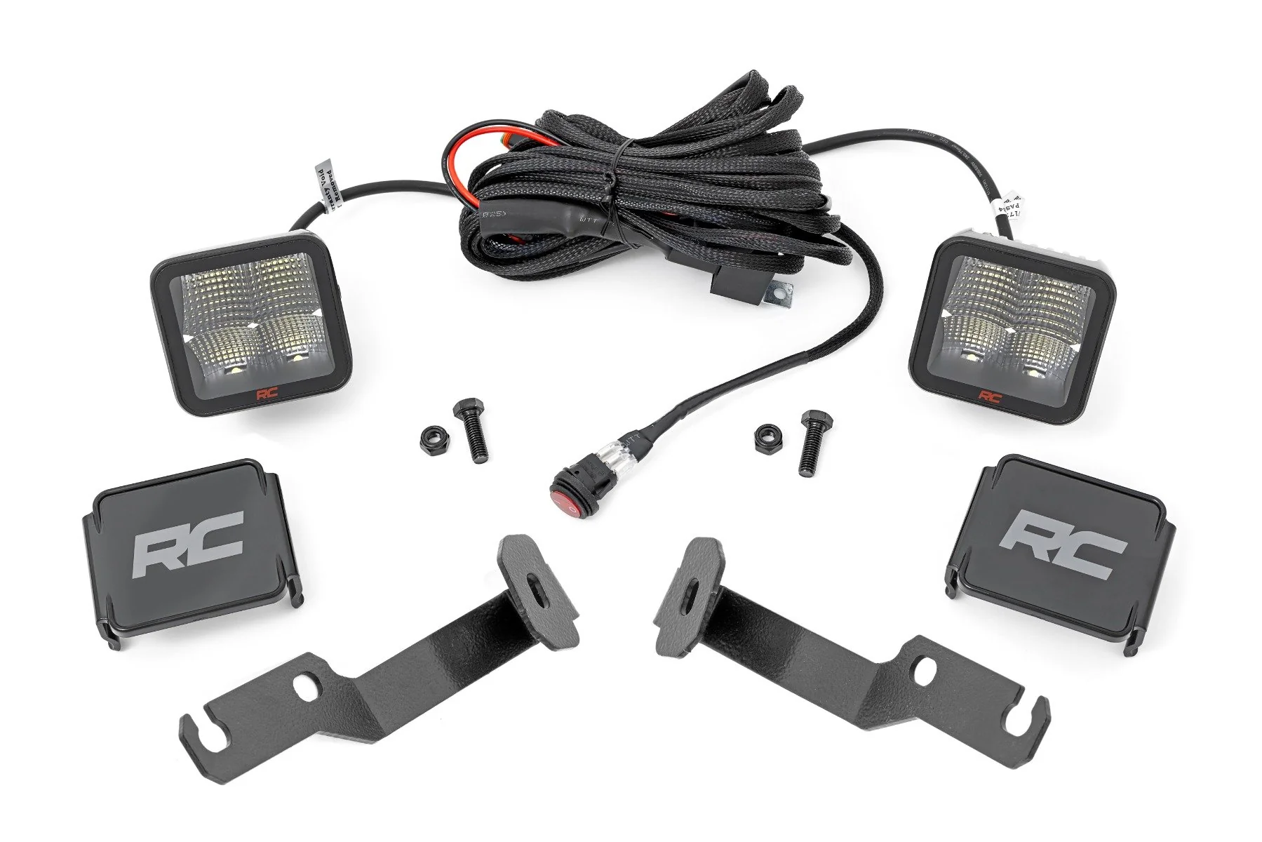 LED Ditch Lights 2" Spectrum Pair Spot Tacoma 05-15