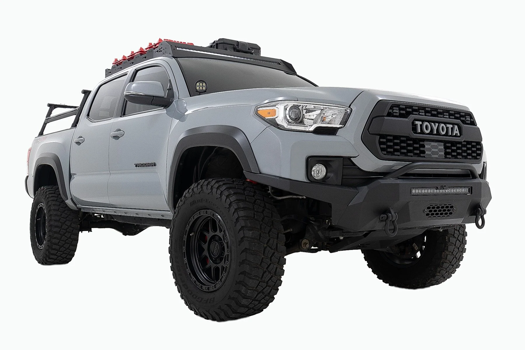 LED Ditch Mount 2" Black Pair White DRL Tacoma 16-23 71082 - Image 3