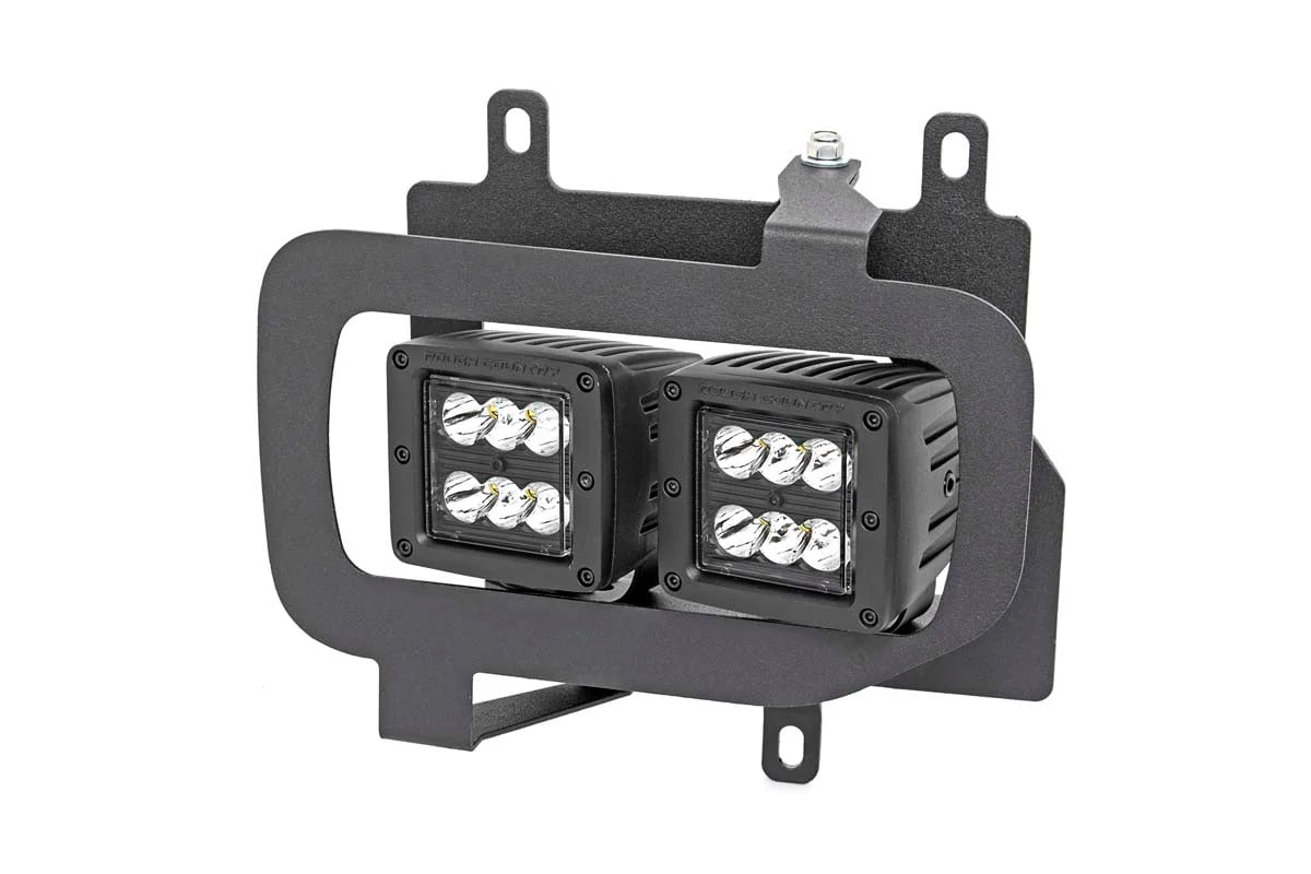 LED Fog Light Kit Ford Black Series w/ Flood Beam 15-17 F-150 70833 - Image 2