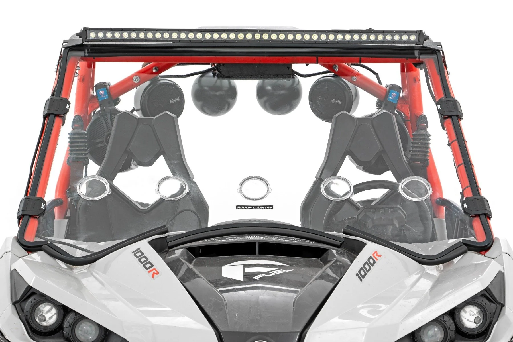 LED Front Mount 40" Black Dual Can-Am Commander/Maverick 14-20 - Image 2