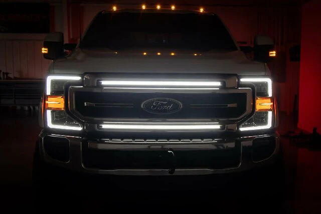 LED Kit Grille Mount 30" DRL Ford F250/F350 SuperDuty 17-22 70990 - Image 2
