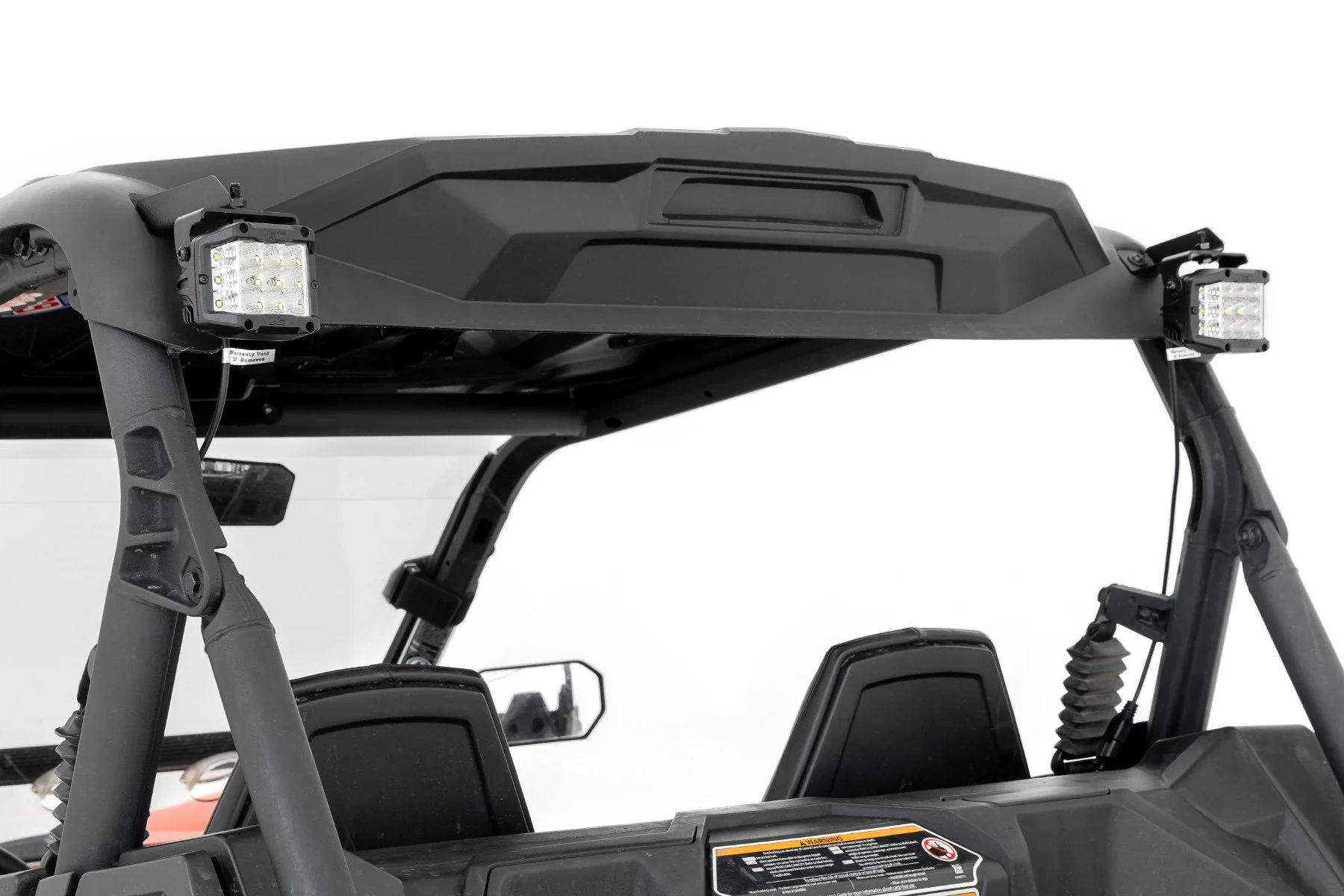 LED Kit Rear Mount 2" Chrome Wide Angle Can-Am Maverick Sport - Image 2