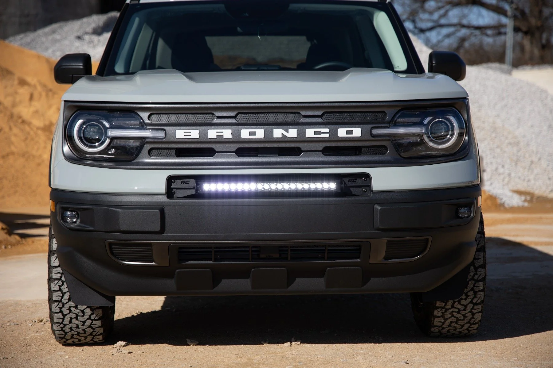 LED Light Bumper Mount 20" Single Row Ford Bronco Sport 21-23 82036 - Image 6