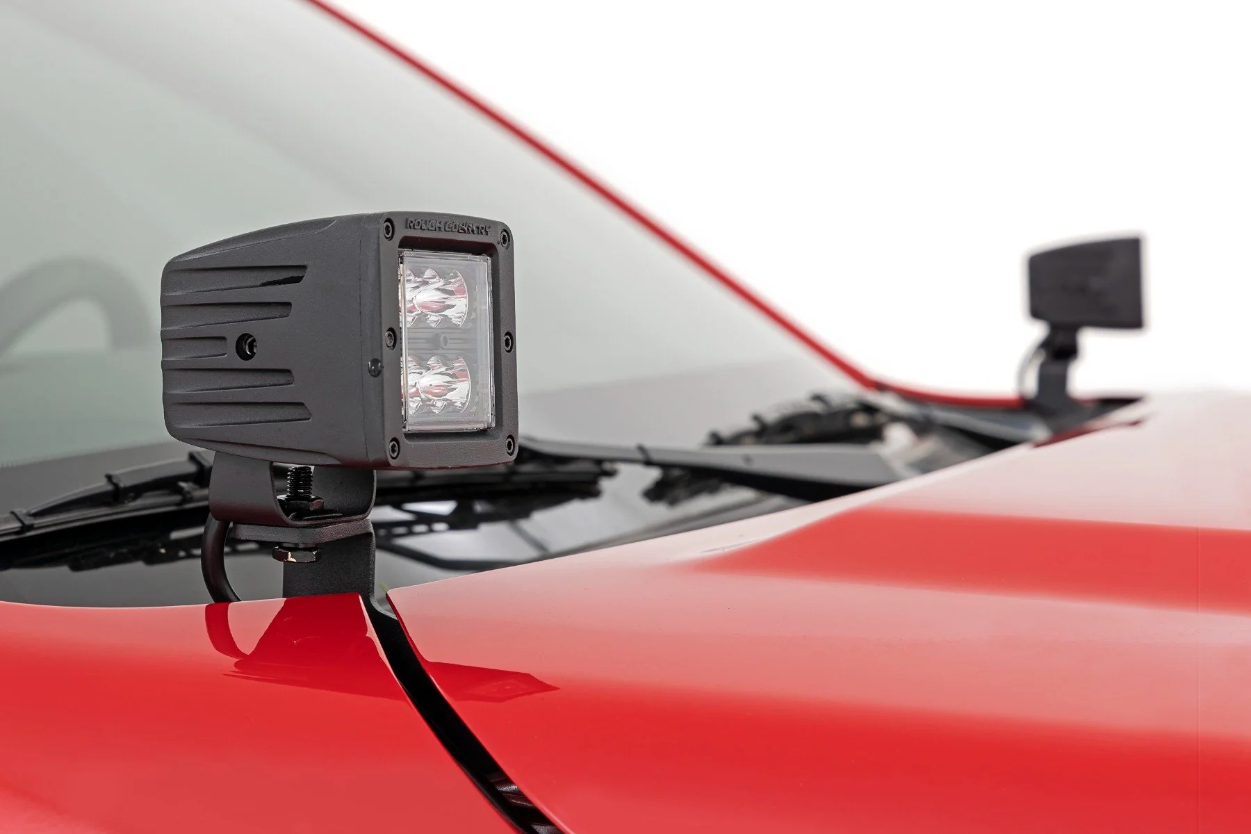 LED Light Ditch Mount 2" Black Pair Flood Nissan Frontier 2022 71065 - Image 3