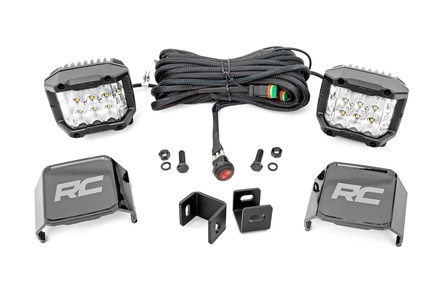 LED Light Ditch Mount 3" Led Wide angle Toyota Tundra 2022 71075