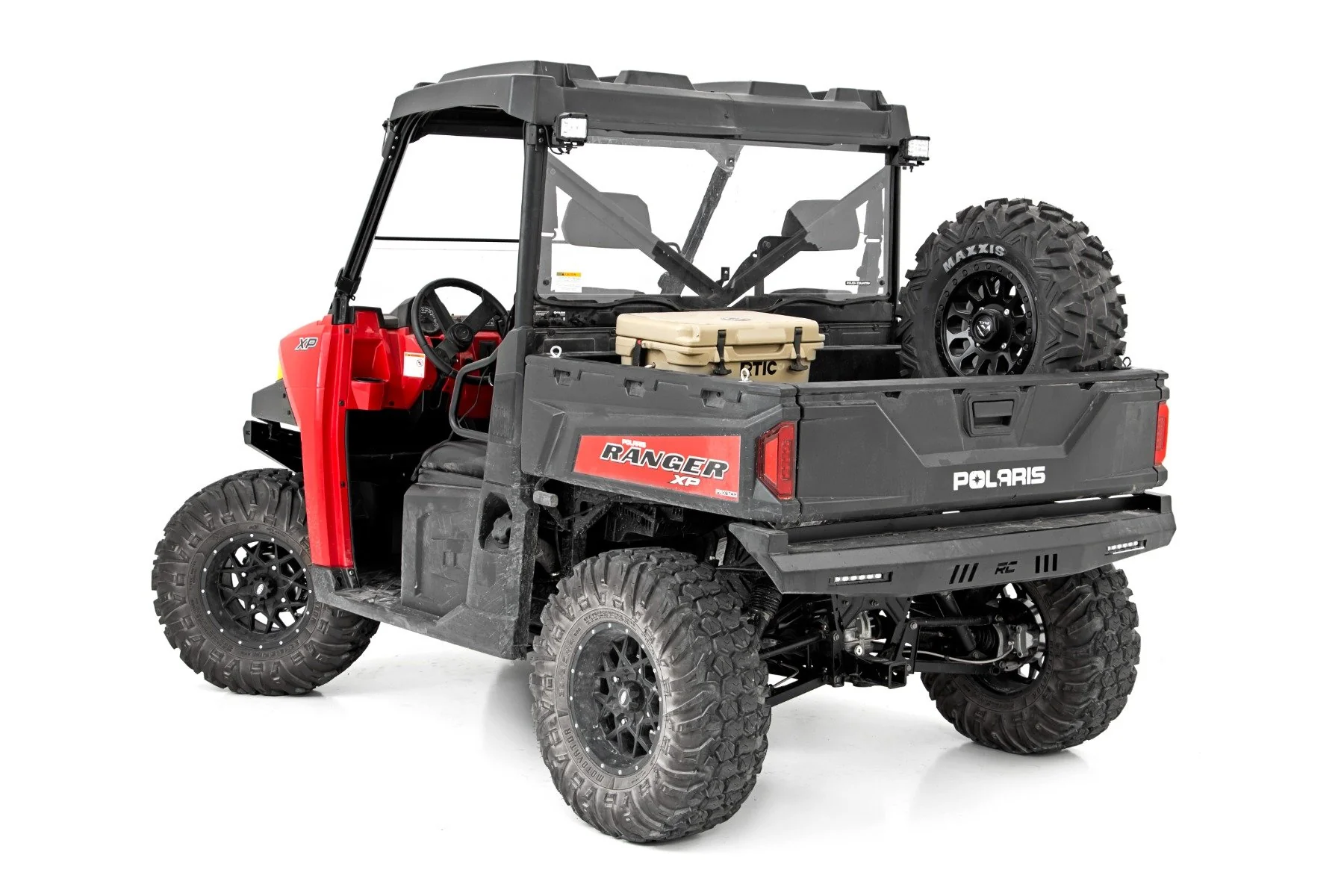 LED Light Polaris Ranger 13-21 work light 2" Black Flood Pair - Image 4