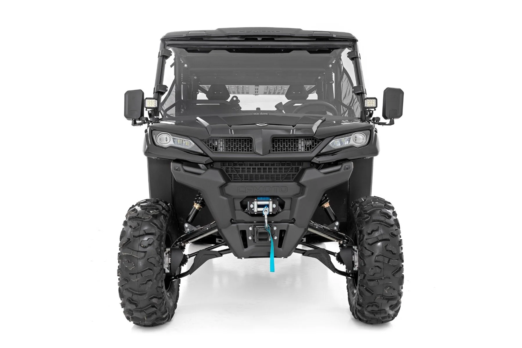 LED Light Kit Cage Mount 2" Black Pair CFMoto UForce 1000/1000XL 96103 - Image 4