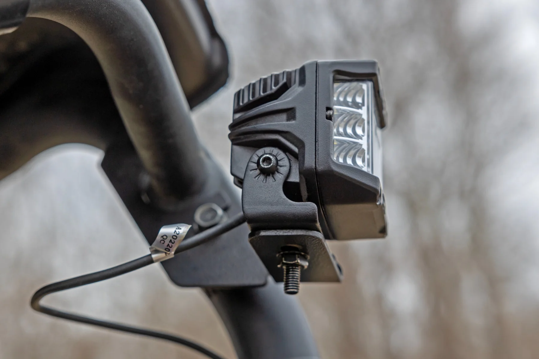 LED Light Rear Mount 2" Black Pair Flood Kawasaki Teryx - Image 6