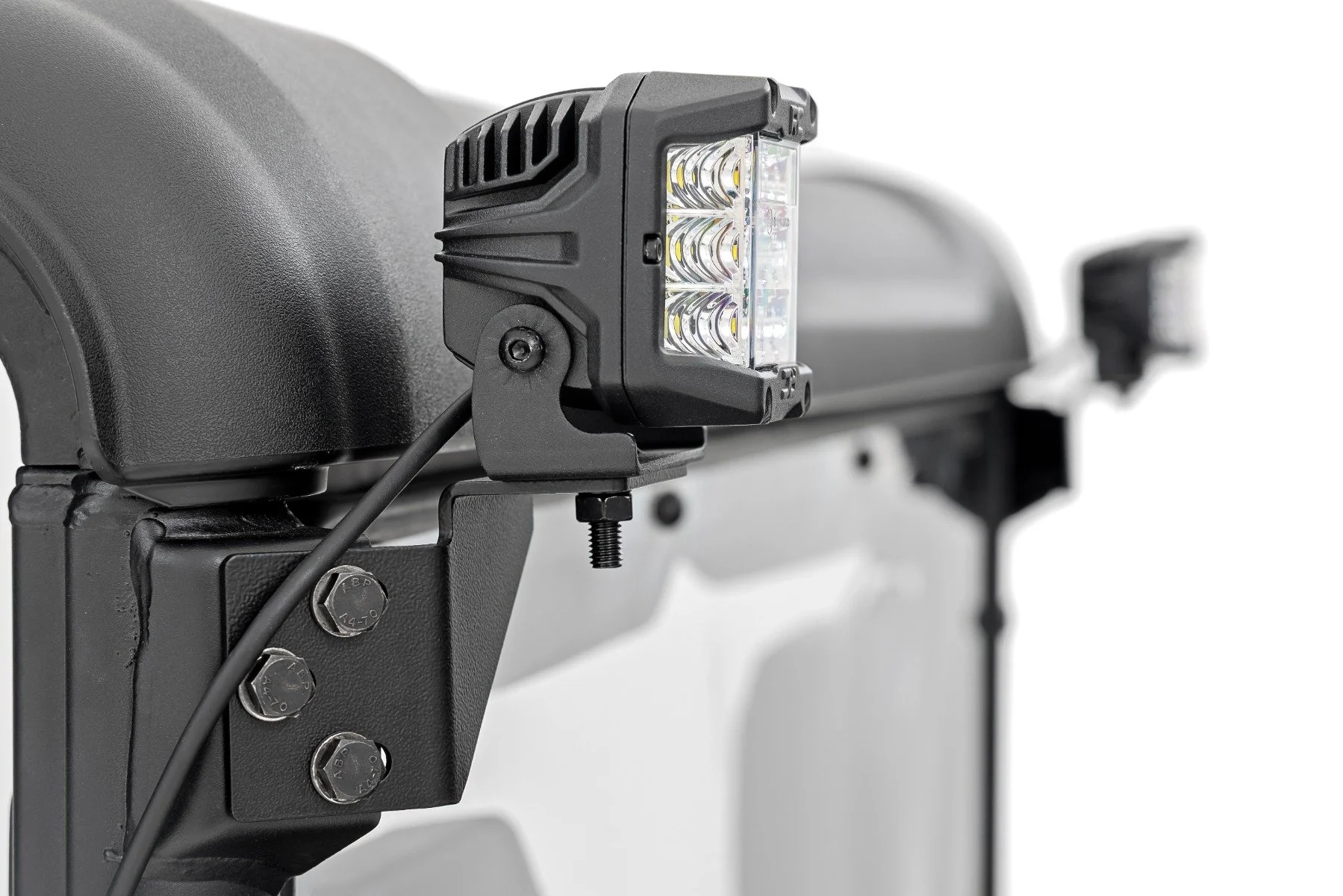 Rough Country LED Rear Mount 2" Black Amber DRL CFMOTO UFORCE U10 1000 PRO 2025 - Image 4