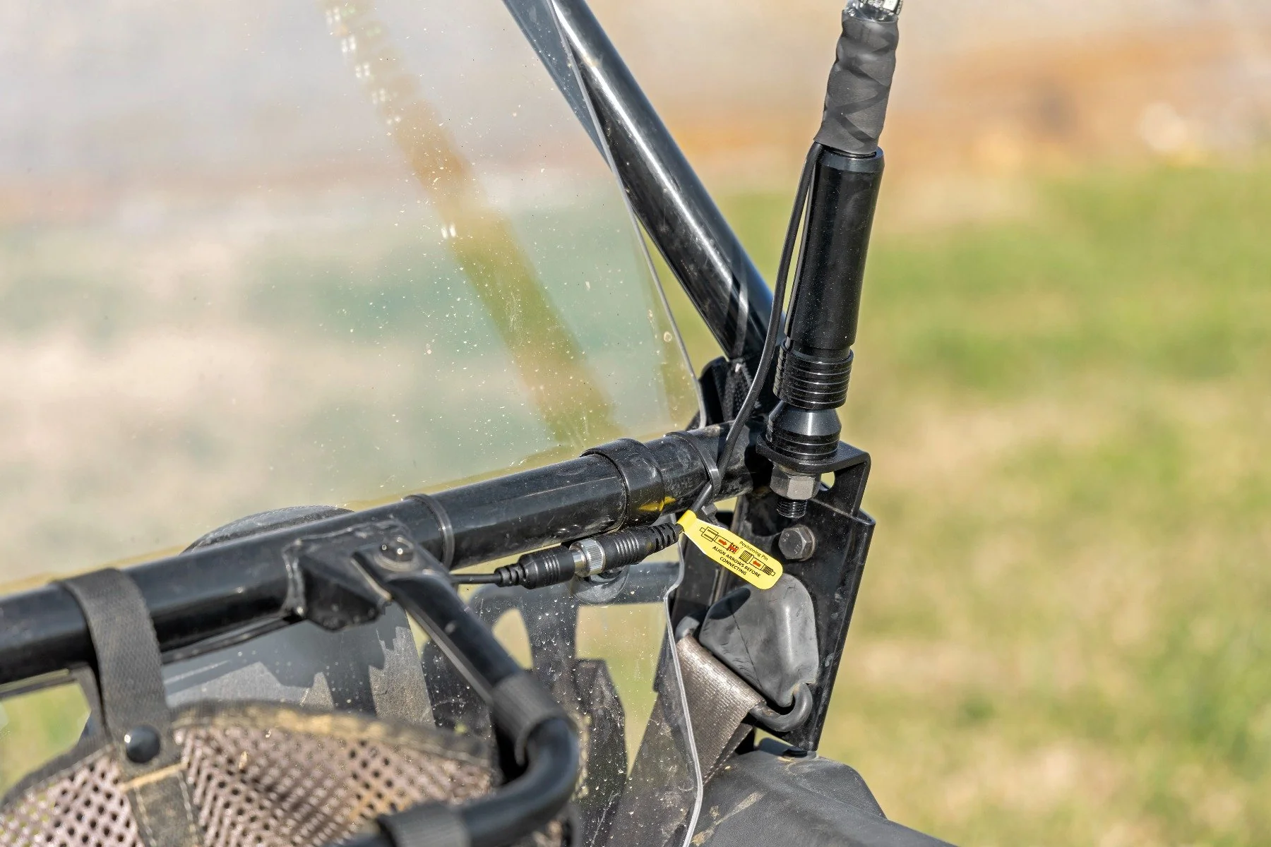 LED Whip Light Bed Mount Kit Polaris 12-20 RZR 170 EFI - Image 5