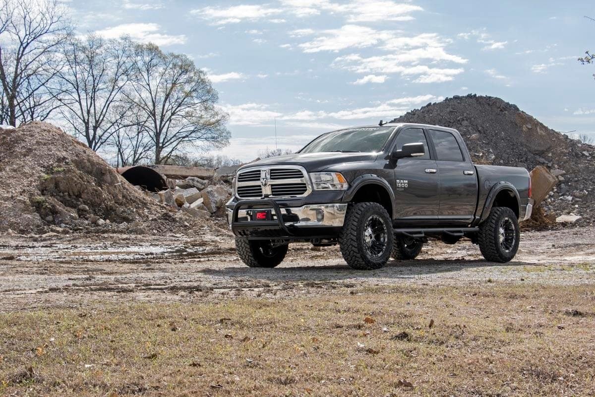 Rough Country Lift Kit 6" for RAM 1500/Dodge N3 Struts & Shocks 12-18+ Classic 33232 - Image 3