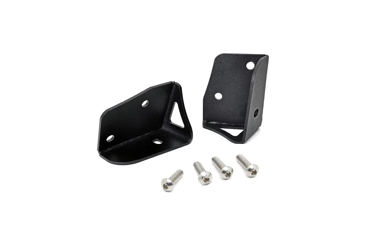 Lower Windshield Light Mounts Jeep Wrangler JK 07-18 NO Lights 6004 - Image 2
