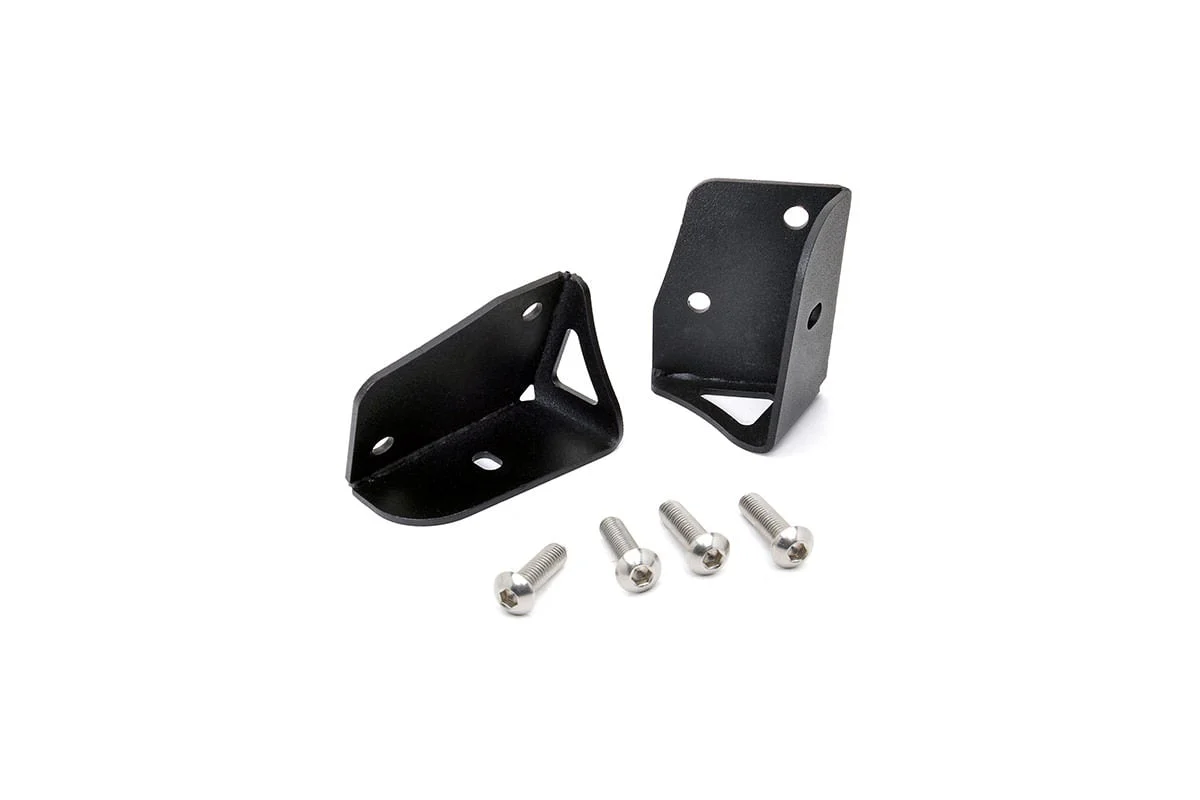 Lower Windshield Light Mounts Jeep Wrangler TJ 97-06 NO Lights 70043