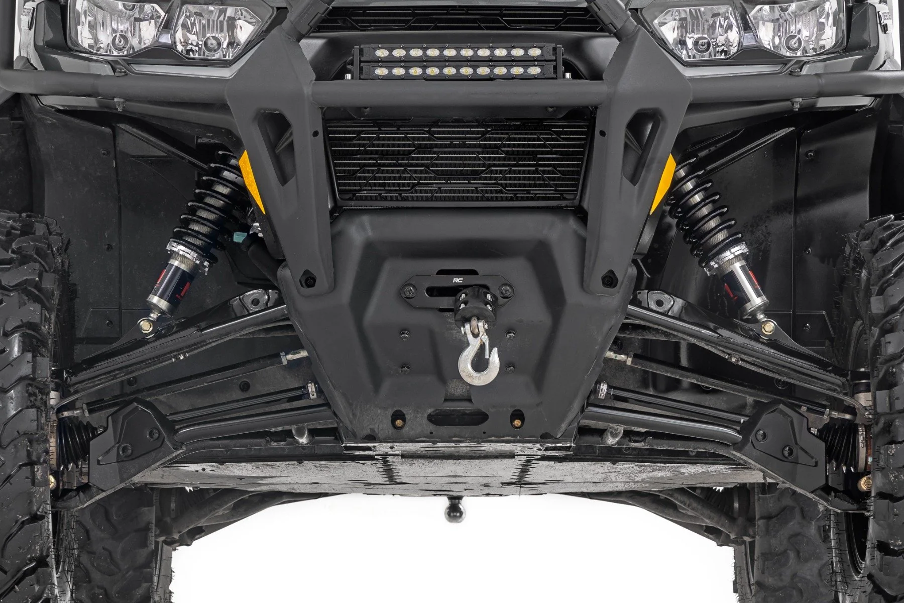 M1 Front Coil Over Shocks Height Adjust Can-Am Defender MAX HD10 301011 - Image 3