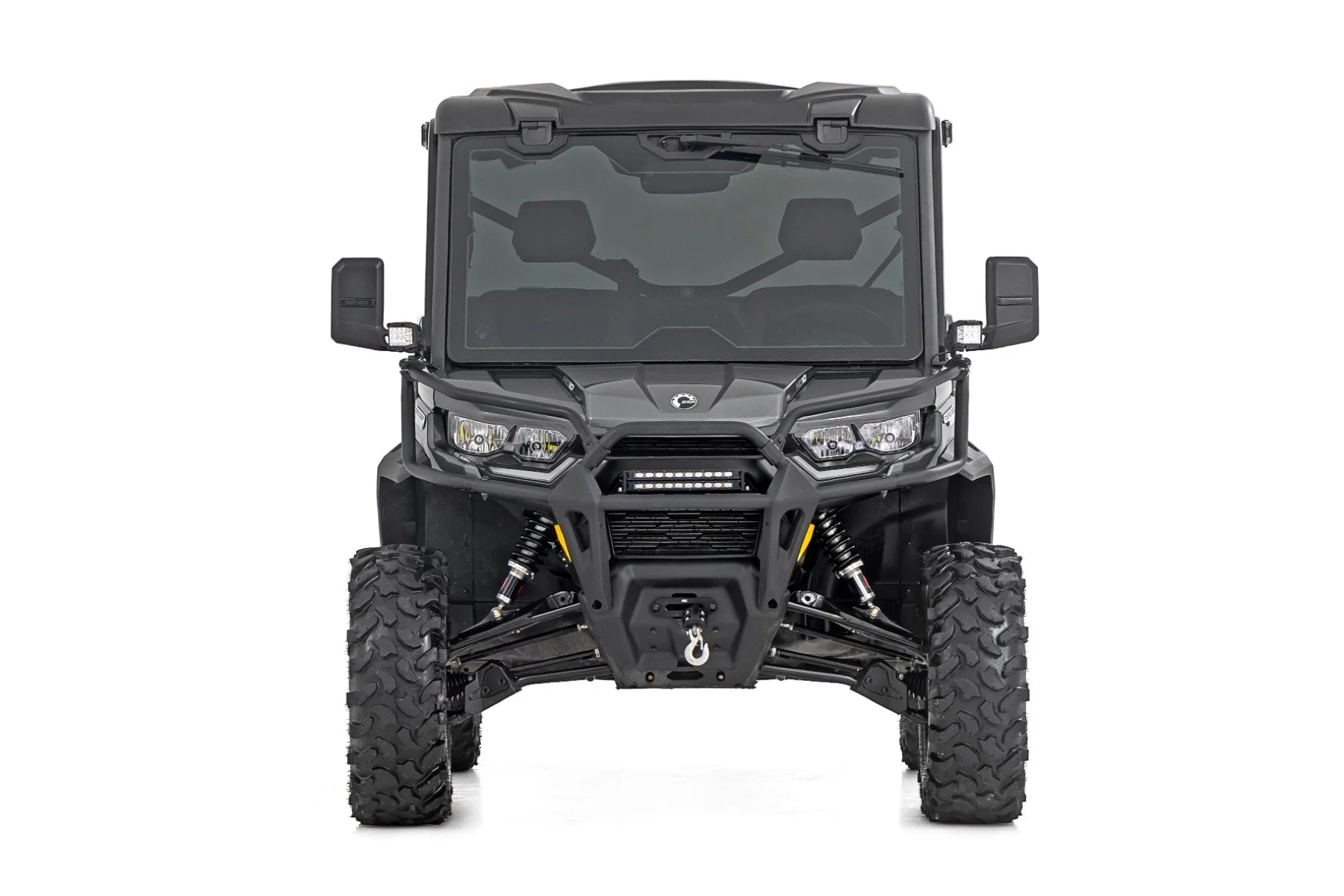 M1 Front Coil Over Shocks Height Adjust Can-Am Defender MAX HD10 301011 - Image 4