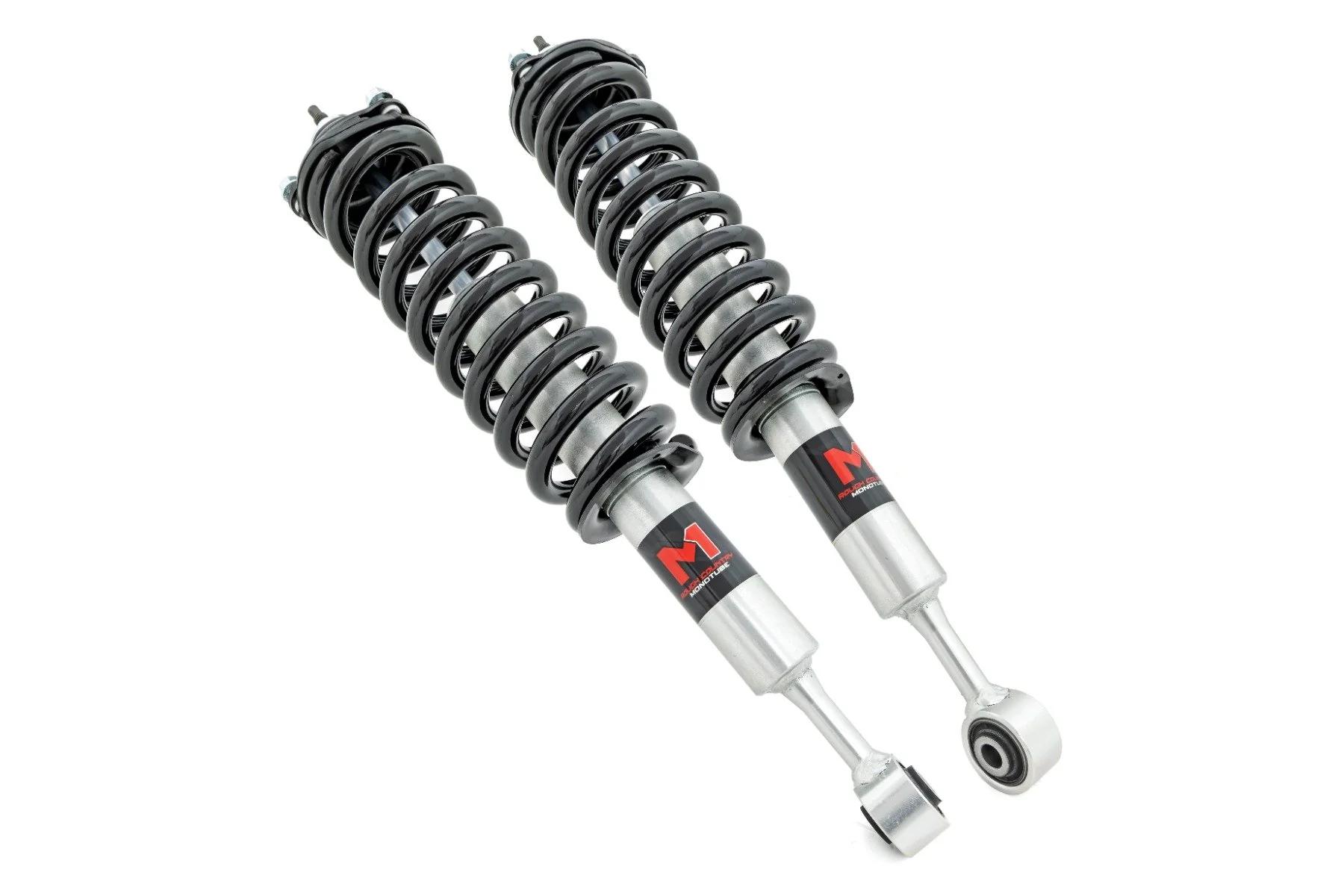 Rough Country M1 Loaded Strut Pair | Stock | for Toyota 4Runner 4WD (10-24)/FJ Cruiser 4WD (10-14) 502154_A
