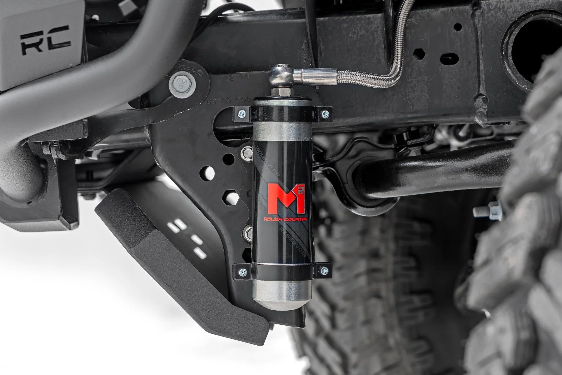 Rough Country M1R Monotube Front Shocks | 0-2.5" | for Jeep Gladiator JT 4WD (2020-2025) - Image 4