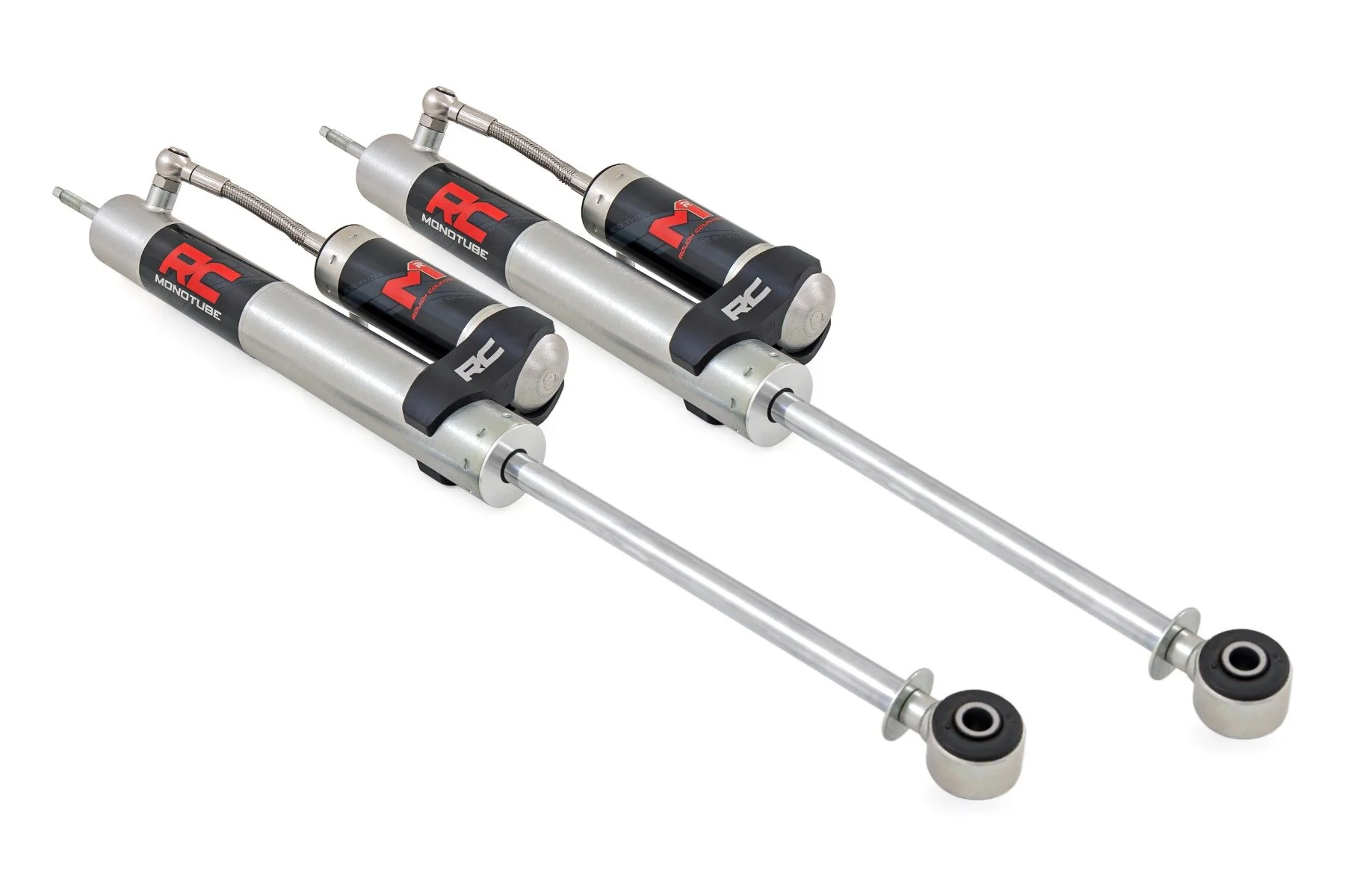 Rough Country M1R Monotube Front Shocks | 5-7" | for Jeep Wrangler JK/Wrangler Unlimited (2007-2018)
