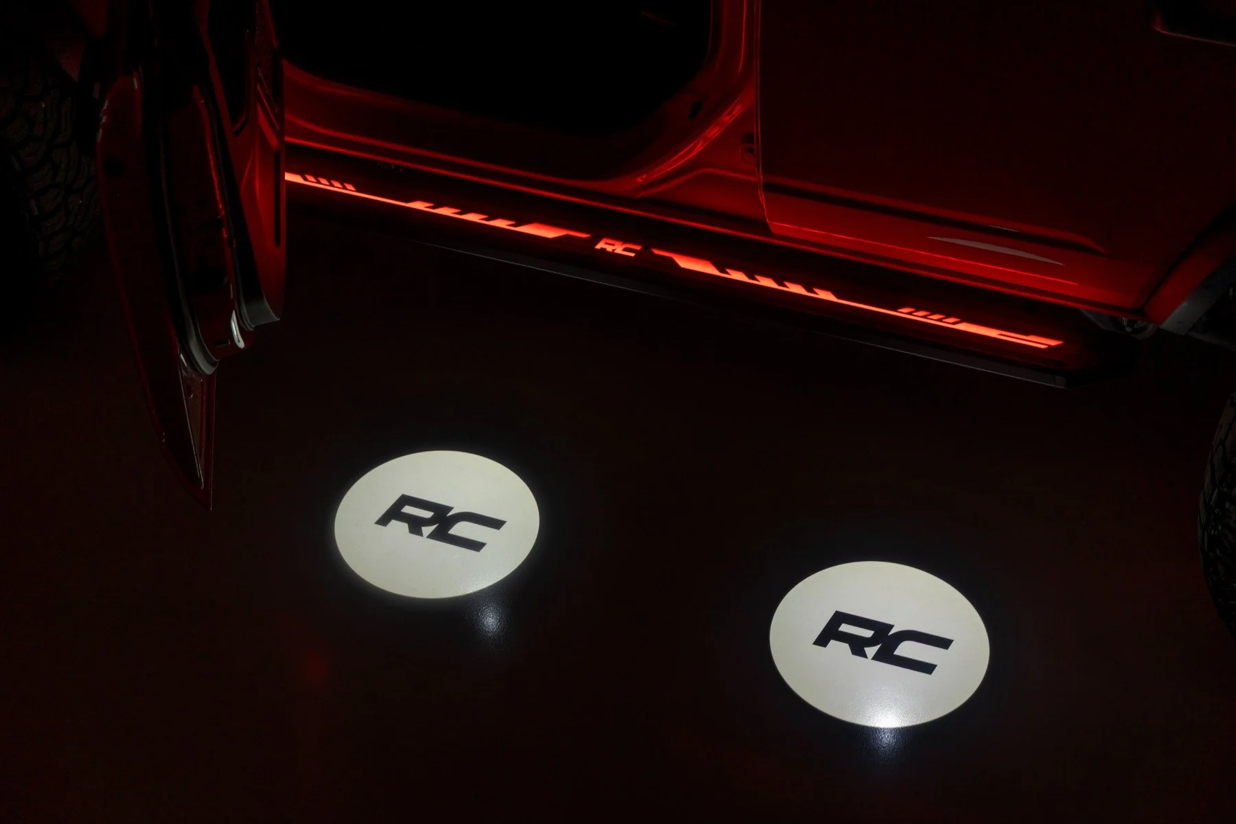 Rough Country Multi-Color LED Running Boards | CrewMax | for Toyota Tundra 2WD/4WD (2022-2025) - Image 6