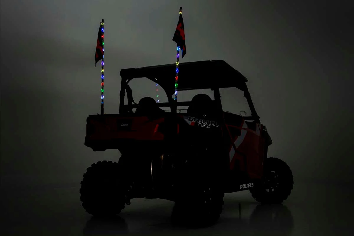 Multi-Function UTV LED Whip Lights w/ Remote Control 93004 - Image 5