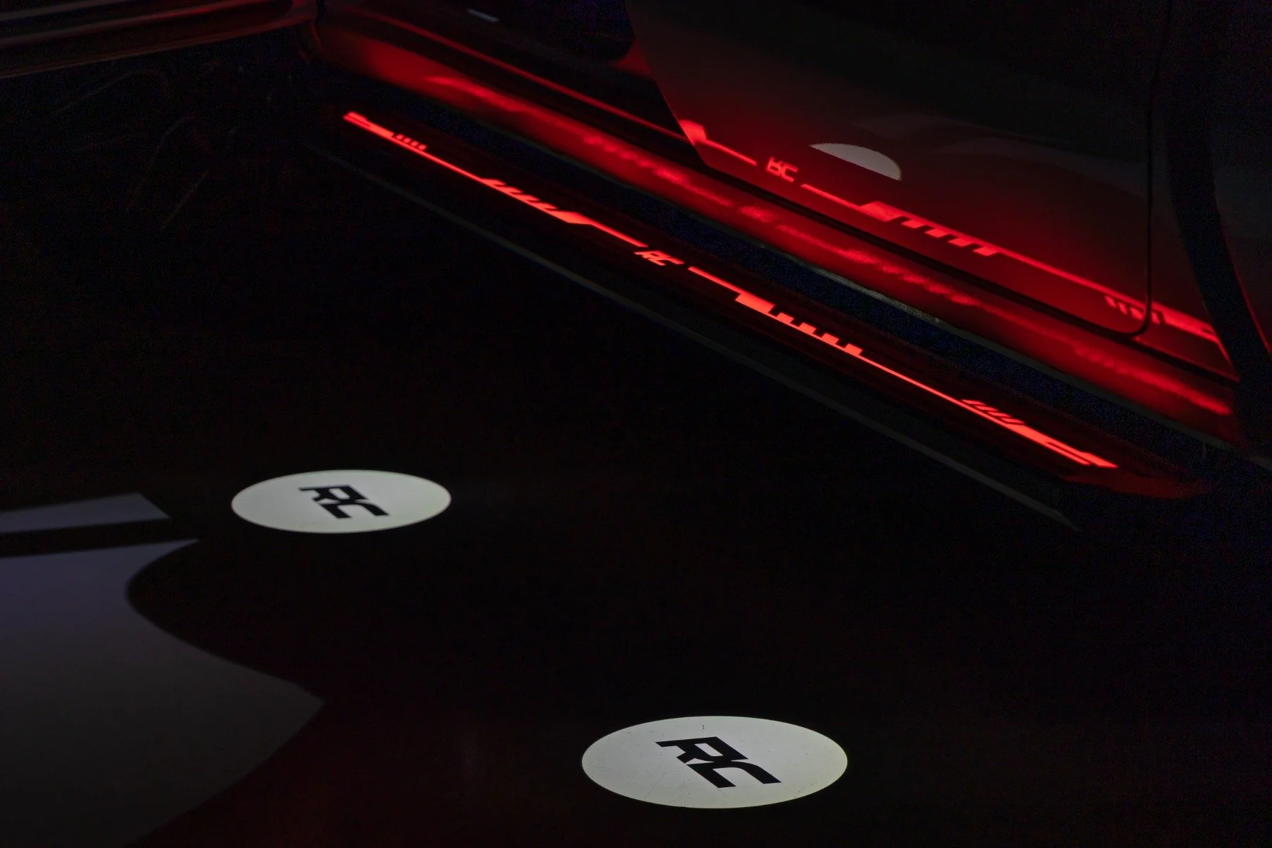 Rough Country MultiColor LED Running Boards Crew Cab Chevy/GMC 1500/2500HD 07-19