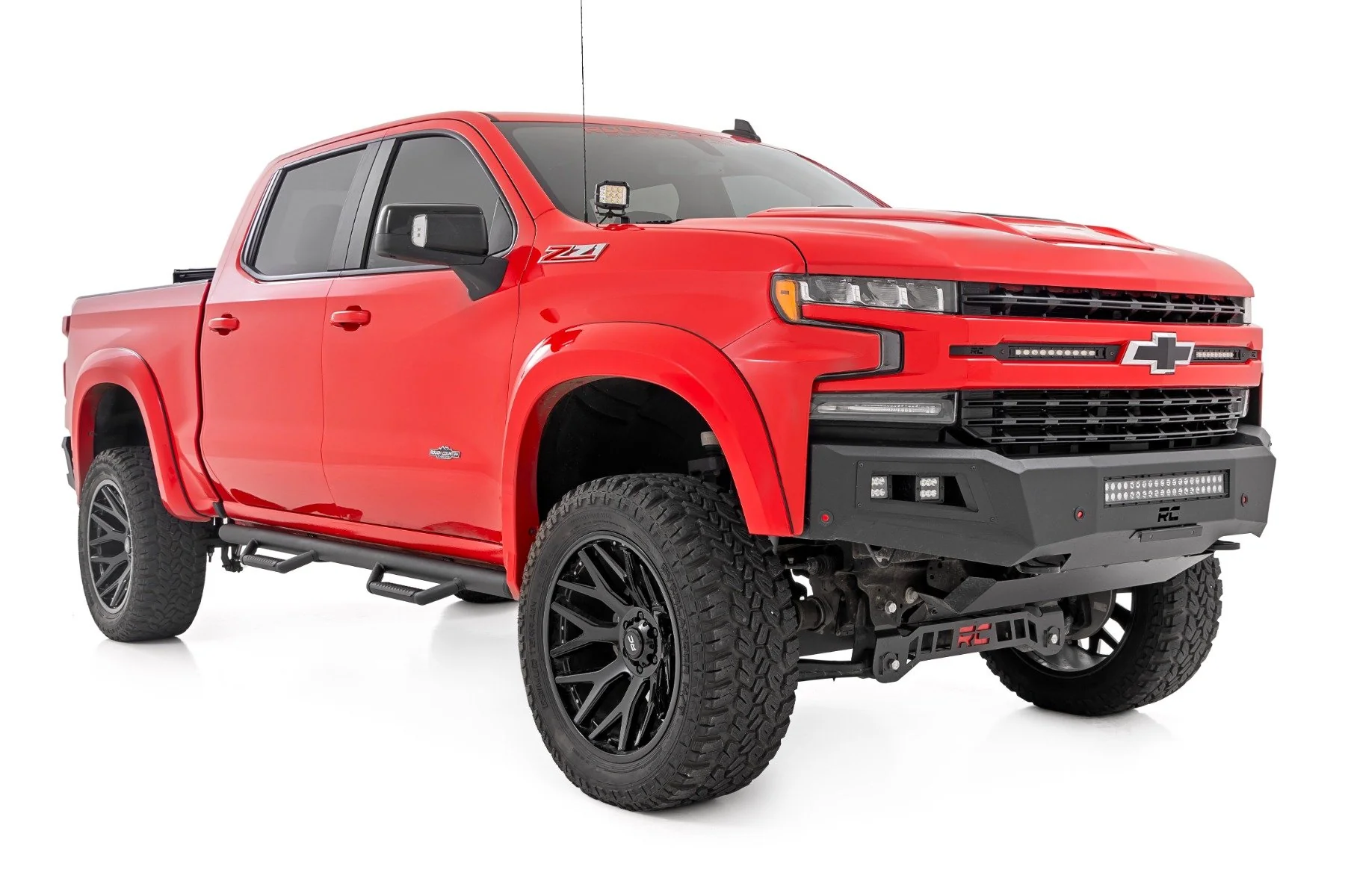 Nerf Steps Cab Length Crew Cab Chevy/GMC 1500/2500HD/3500HD 19-24 RCC1980CCB - Image 2