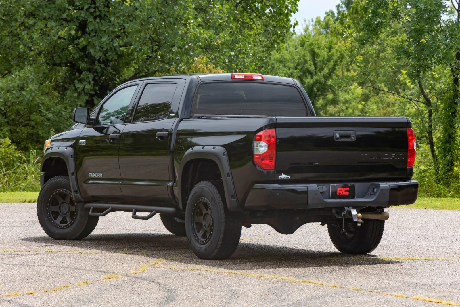 Rough Country Nerf Steps Cab Length CrewMax 5'7" Bed for Toyota Tundra 07-21 T0786CCB - Image 5