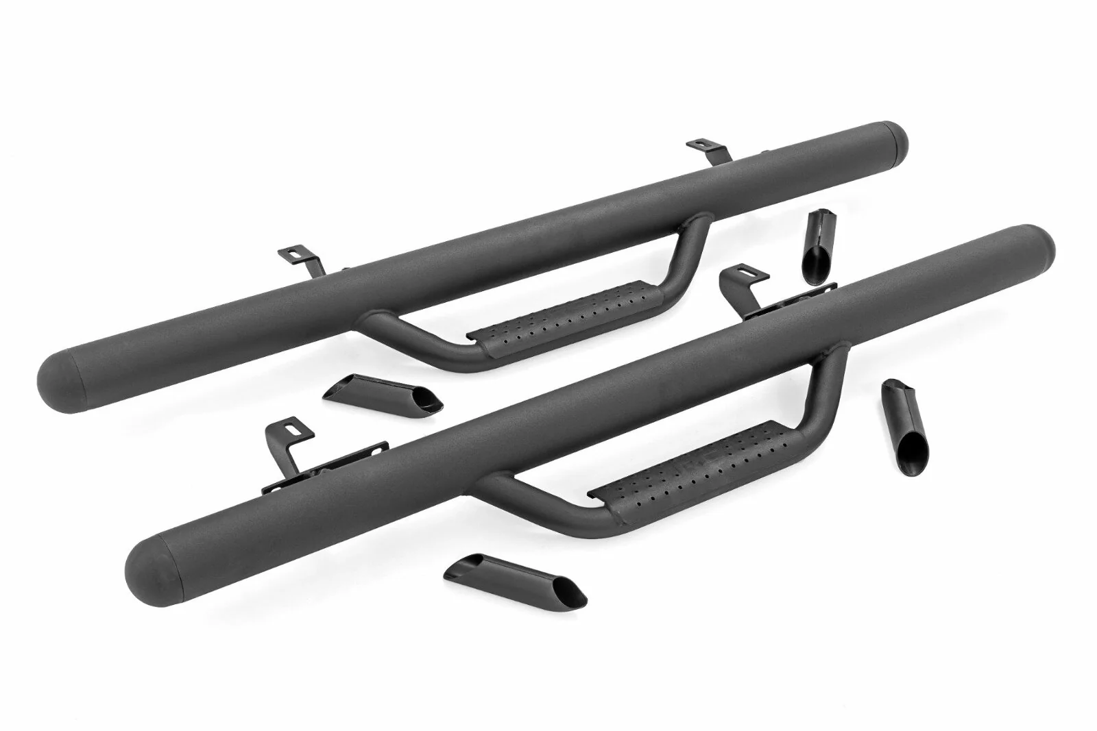 Rough Country Nerf Steps | Full Length | 2 Door | for Jeep Wrangler JL 4WD 18-25 J1846B - Image 5