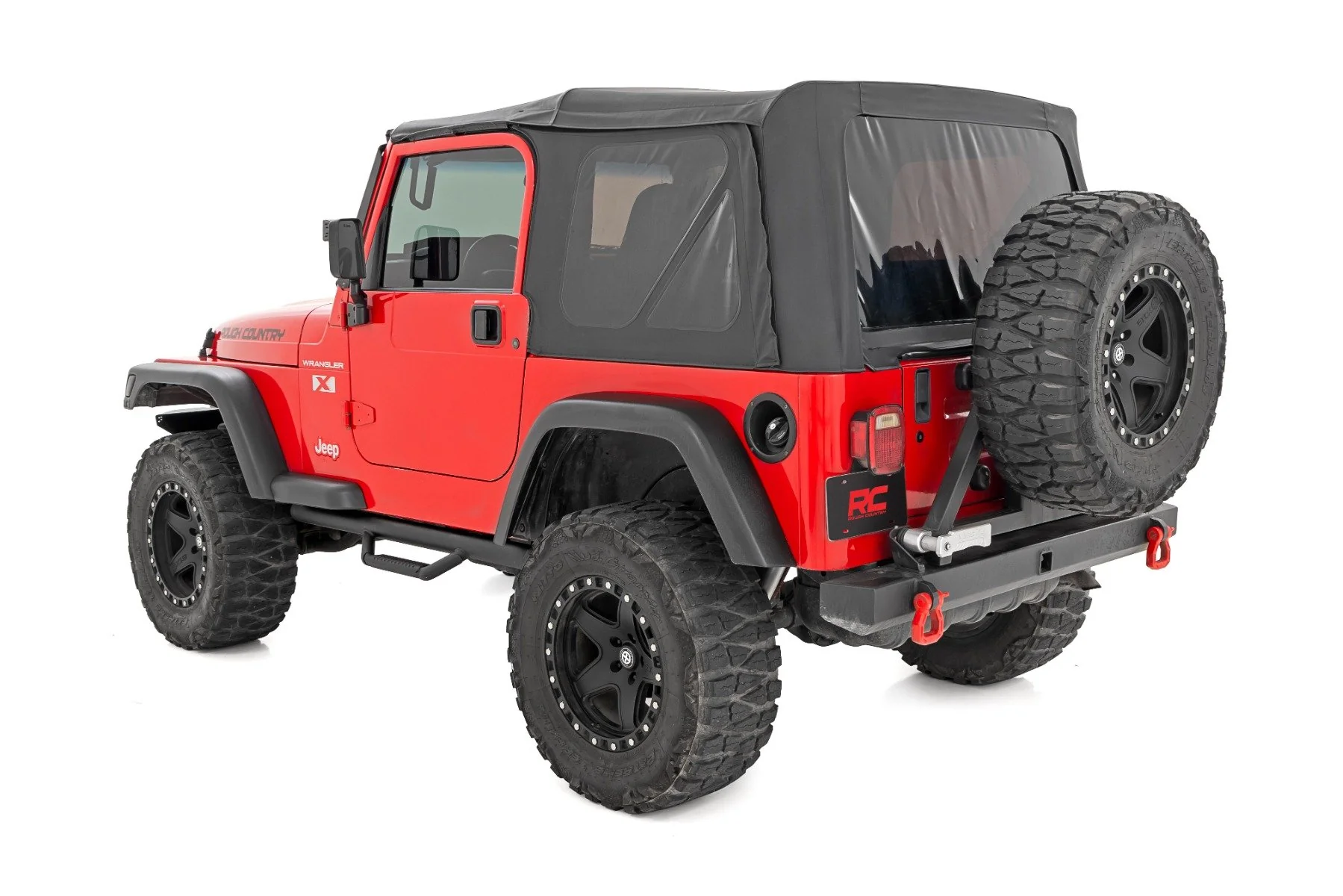 Nerf Steps Full Length Jeep Wrangler TJ 4WD 1997-2006 RC RCJ9746A - Image 2