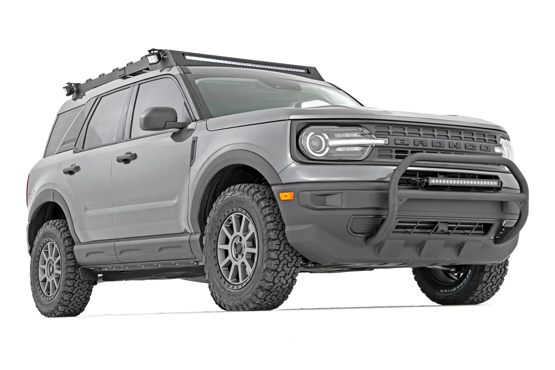Nudge Bar w/Chrome Series LED 2021 Ford Bronco Sport - Image 5