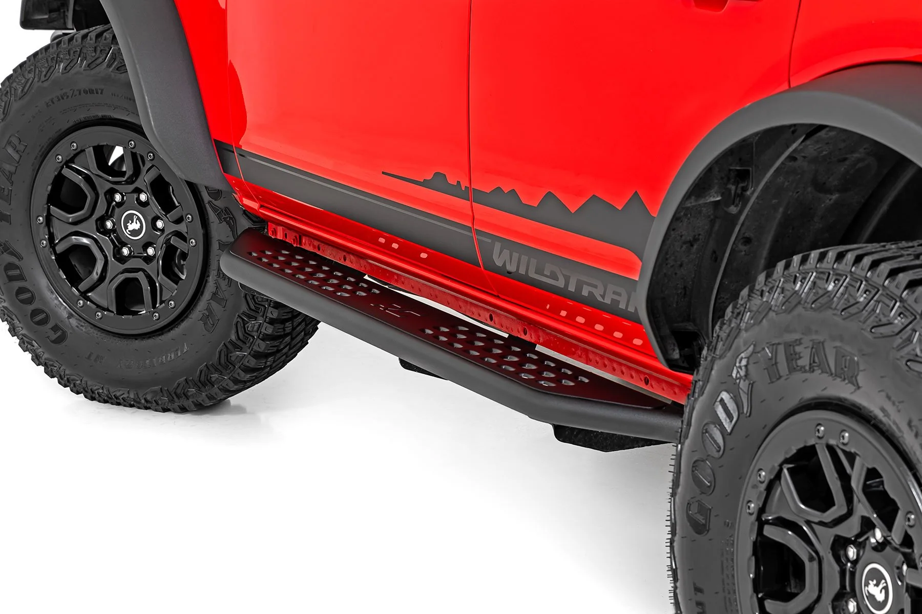 OV2 Running Boards Side Step Bars 4DR Ford Bronco 21-24 14007