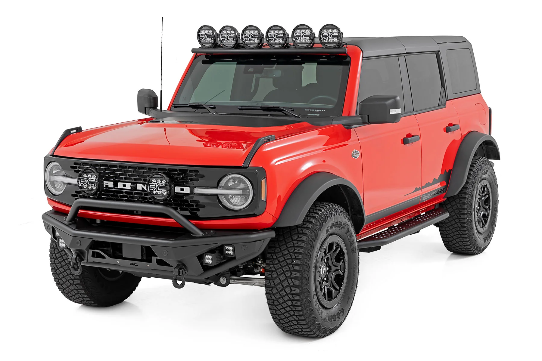 OV2 Running Boards Side Step Bars 4DR Ford Bronco 21-24 14007 - Image 2
