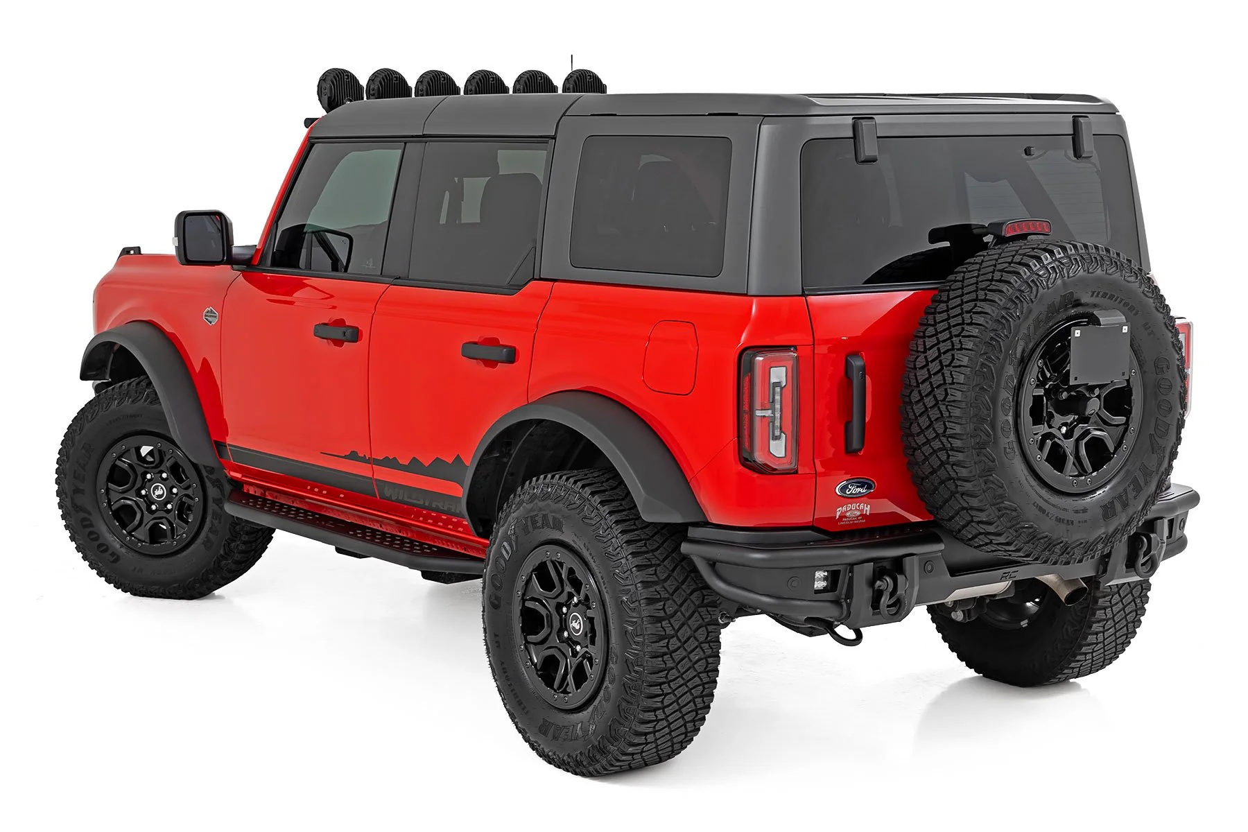 OV2 Running Boards Side Step Bars 4DR Ford Bronco 21-24 14007 - Image 3