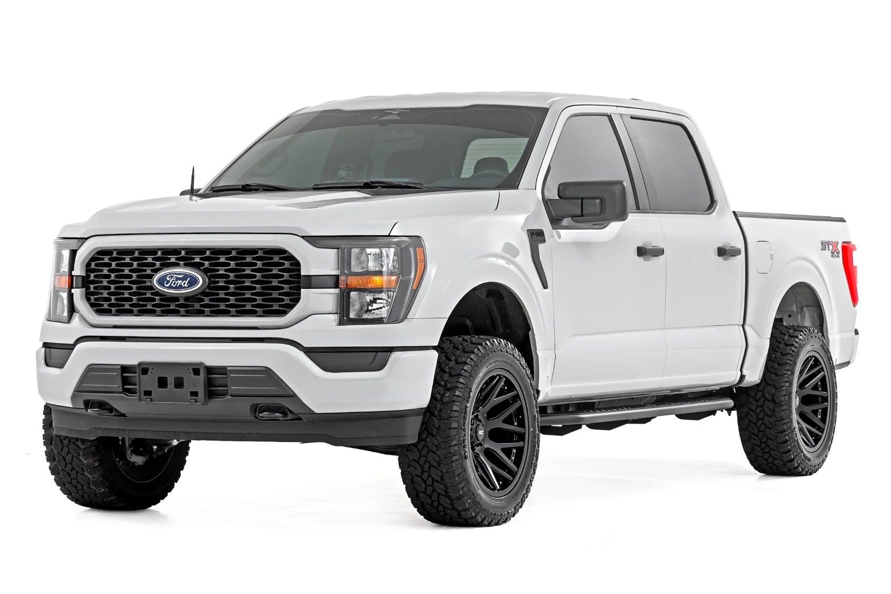 OV2 Running Boards Side Steps Crew Cab Ford 150 15-24 - Image 4
