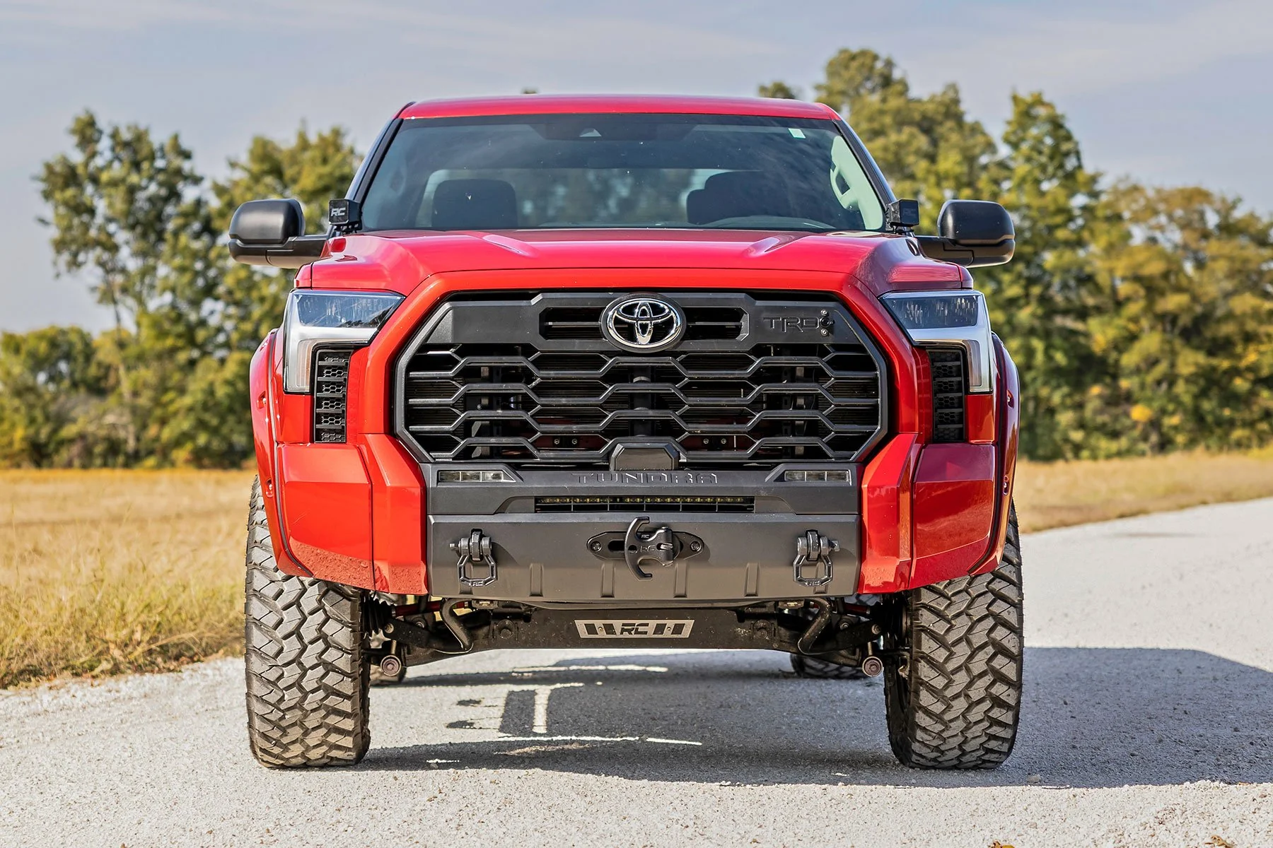 Rough Country Pocket Fender Flare for Toyota Tundra 22-23 Silver - Image 3