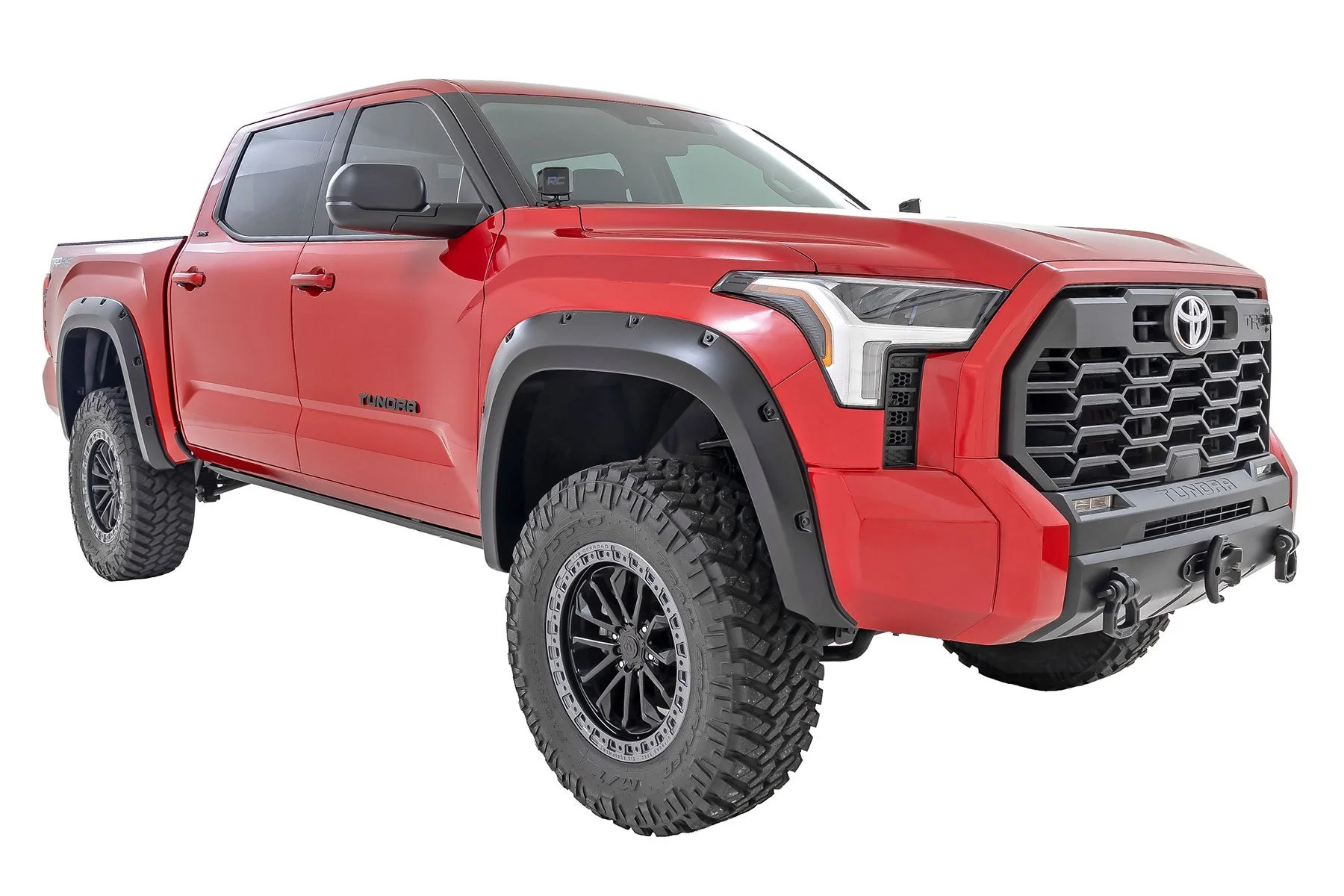 Rough Country Pocket Fender Flare for Toyota Tundra 22-23 White - Image 5