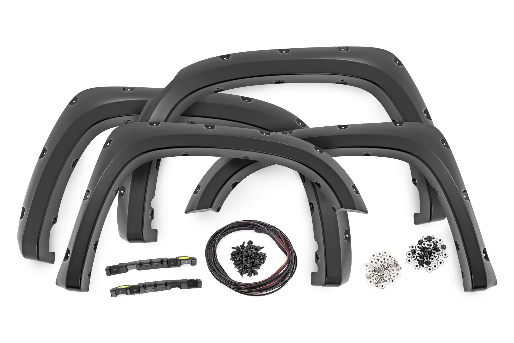 Rough Country Pocket Fender Flares 8T6 Voodoo Blue for Toyota Tundra 14-21