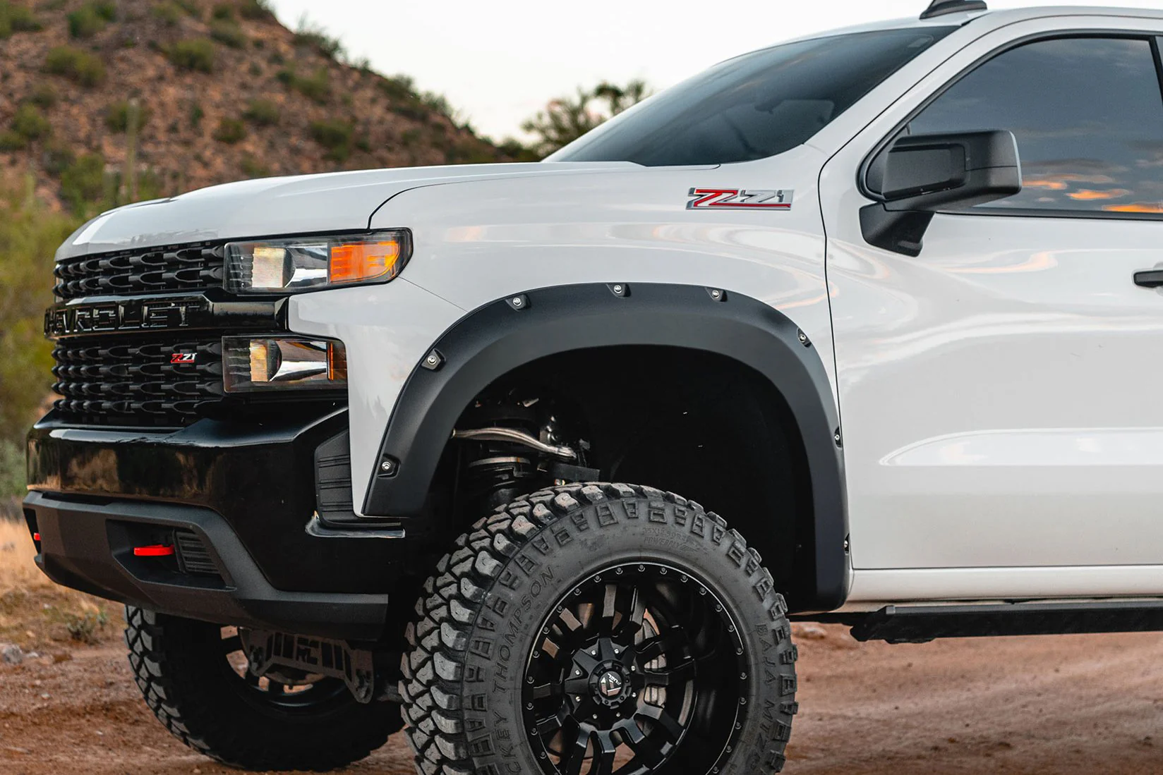 Pocket Fender Flares Chevy Silverado 1500 2022-2023 F-C12211 - Image 3