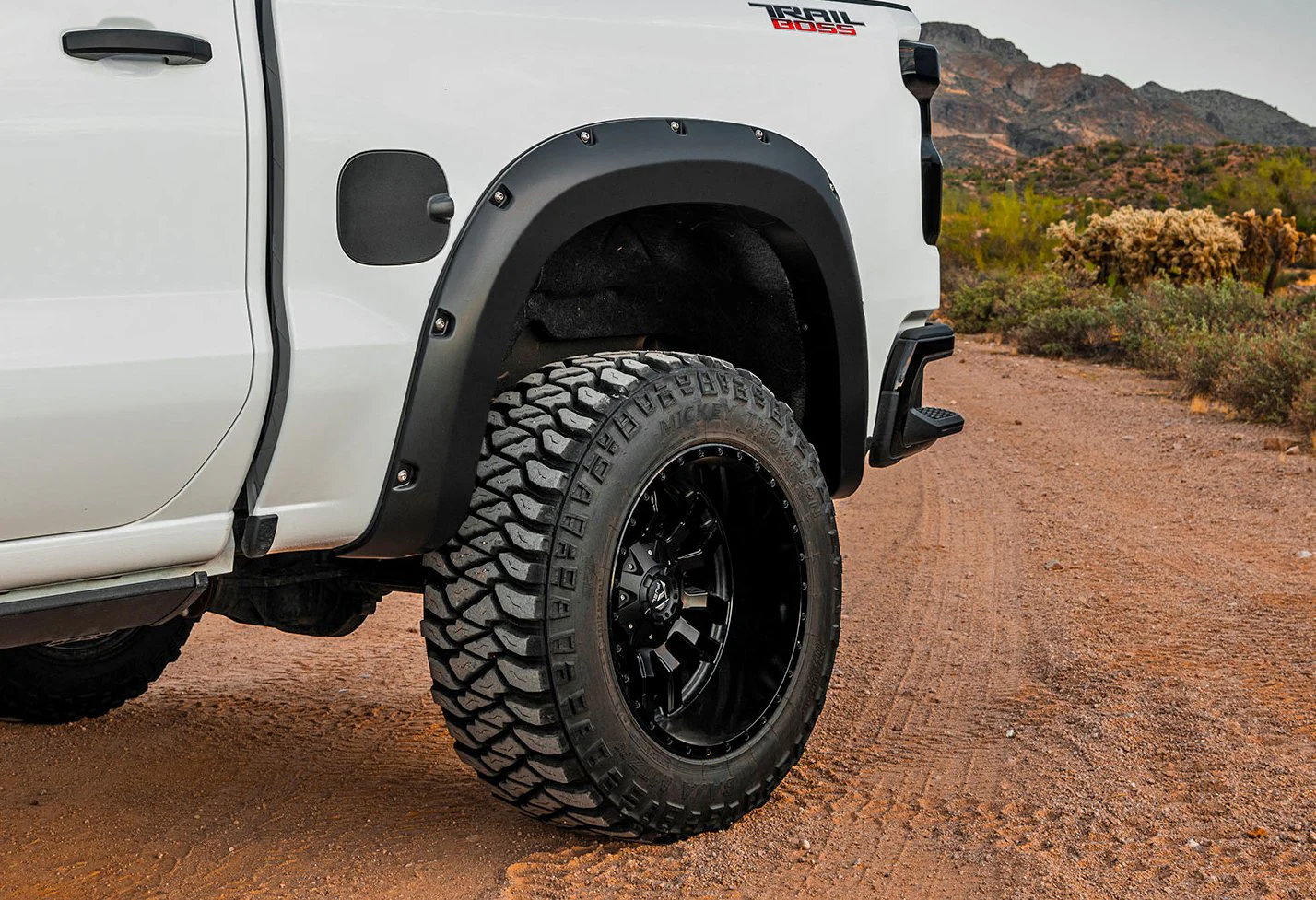 Pocket Fender Flares Chevy Silverado 1500 2022-2023 F-C12211 - Image 4