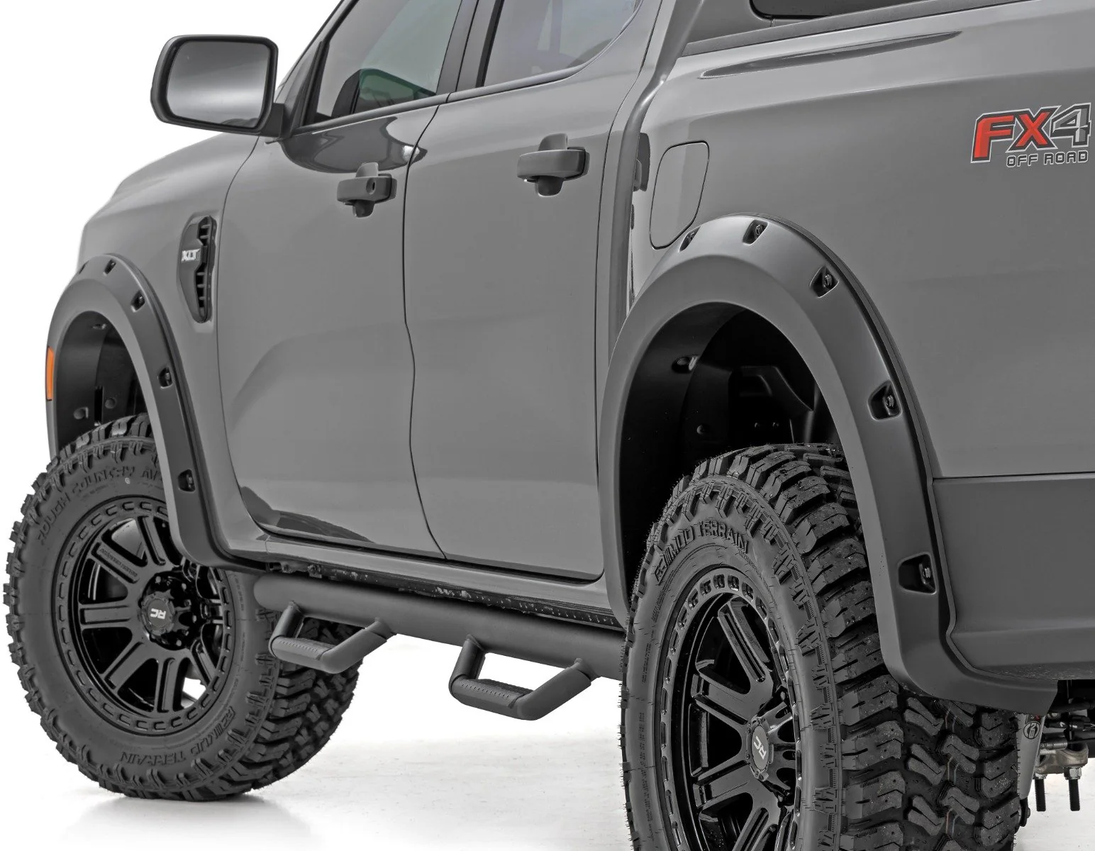 Rough Country Pocket Fender Flares | E7 Velocity Blue | for Ford Ranger 24-25