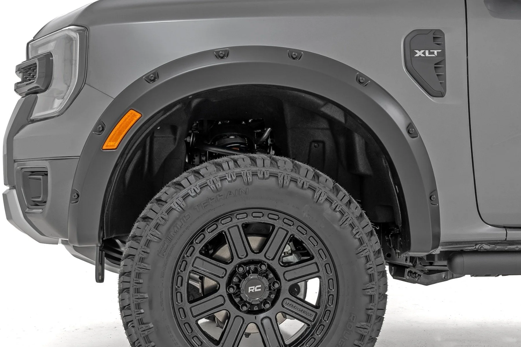 Rough Country Pocket Fender Flares | E7 Velocity Blue | for Ford Ranger 24-25 - Image 4